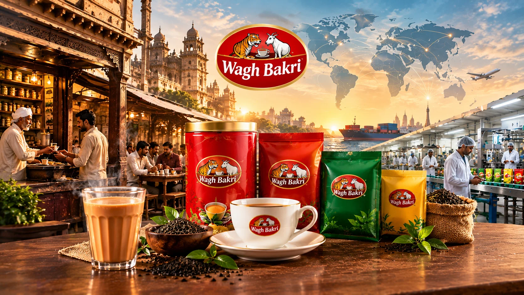 Wagh Bakri: From Small Beginnings to Big Success